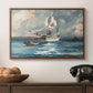 Sloop, Nassau, 1899 - Floater Framed Canvas Print