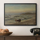 Storm at Rügen, 1882 - Floater Framed Canvas Print