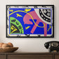 The Horse, the Rider and the Clown, from Jazz, 1947 - Floater Framed Canvas Print