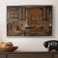 A Lady Receiving Visitors (The Reception), 1873 - Floater Framed Canvas Print
