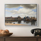 View of Delft, c. 1660-1661 - Floater Framed Canvas Print