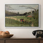The Chair Factory at Alfortville, 1897 - Floater Framed Canvas Print