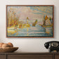 The Lighthouse at Groix, 1925 - Floater Framed Canvas Print