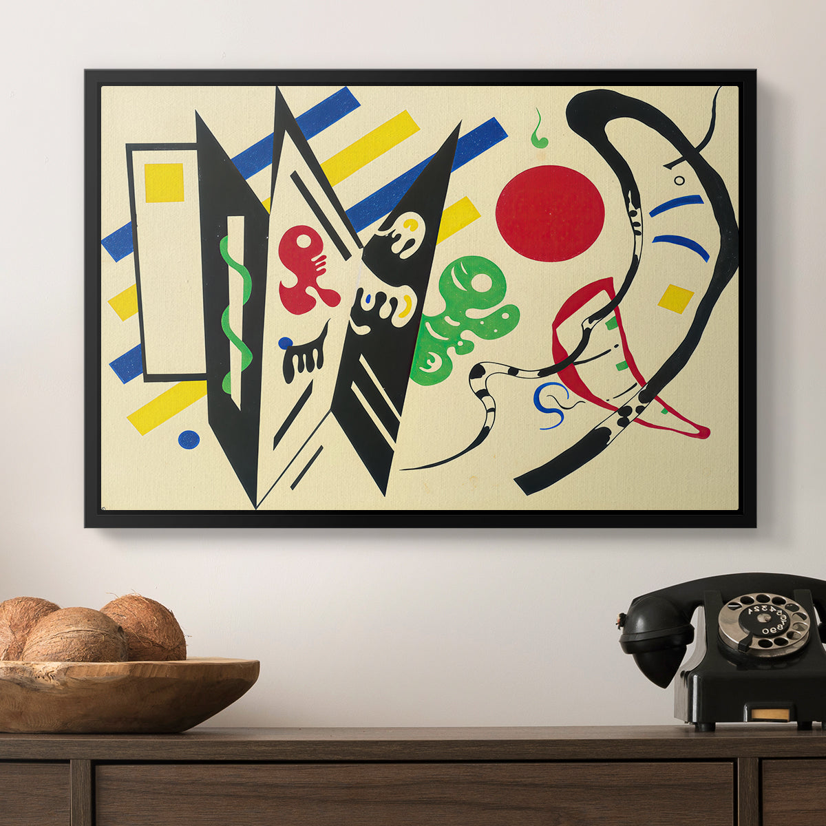 Reciprocity (Réciproque), 1935 - Floater Framed Canvas Print