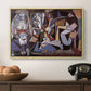 Women of Algiers (Version O), 1955 - Floater Framed Canvas Print