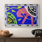 The Horse, the Rider and the Clown, from Jazz, 1947 - Floater Framed Canvas Print