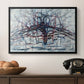 Horizontal Tree, 1912 - Floater Framed Canvas Print