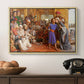 The Finding of the Saviour in the Temple, 1854-1860 - Floater Framed Canvas Print