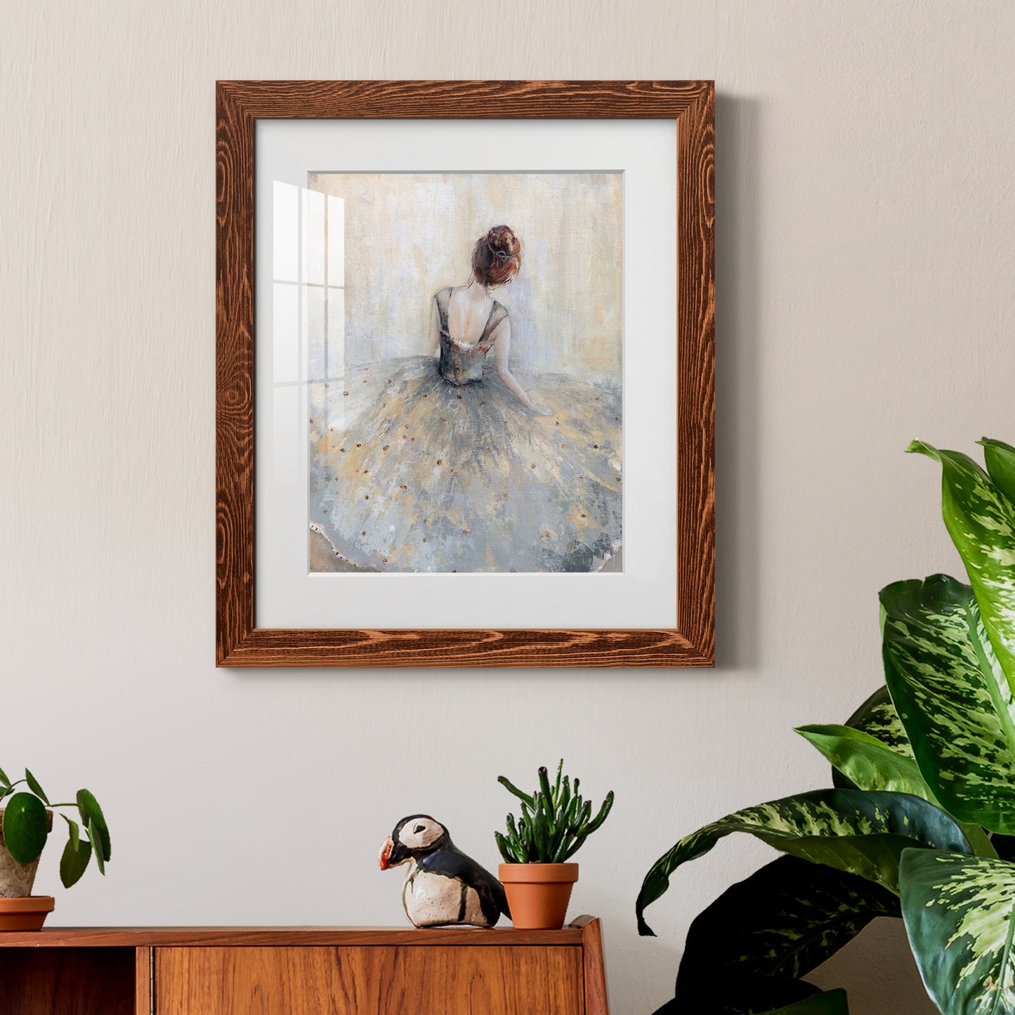 Beautiful Contemplation - Premium Framed Print - Distressed Barnwood Frame - Ready to Hang