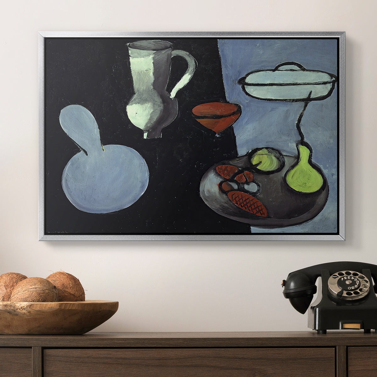 The Gourds (Les coloquintes), 1916 - Floater Framed Canvas Print