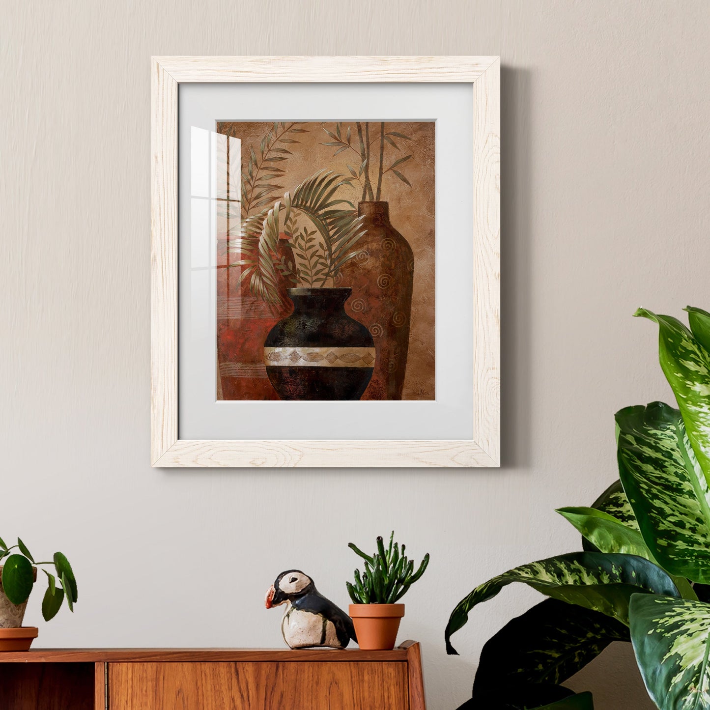 Exotic Vacation II - Barnwood Framed Art Print