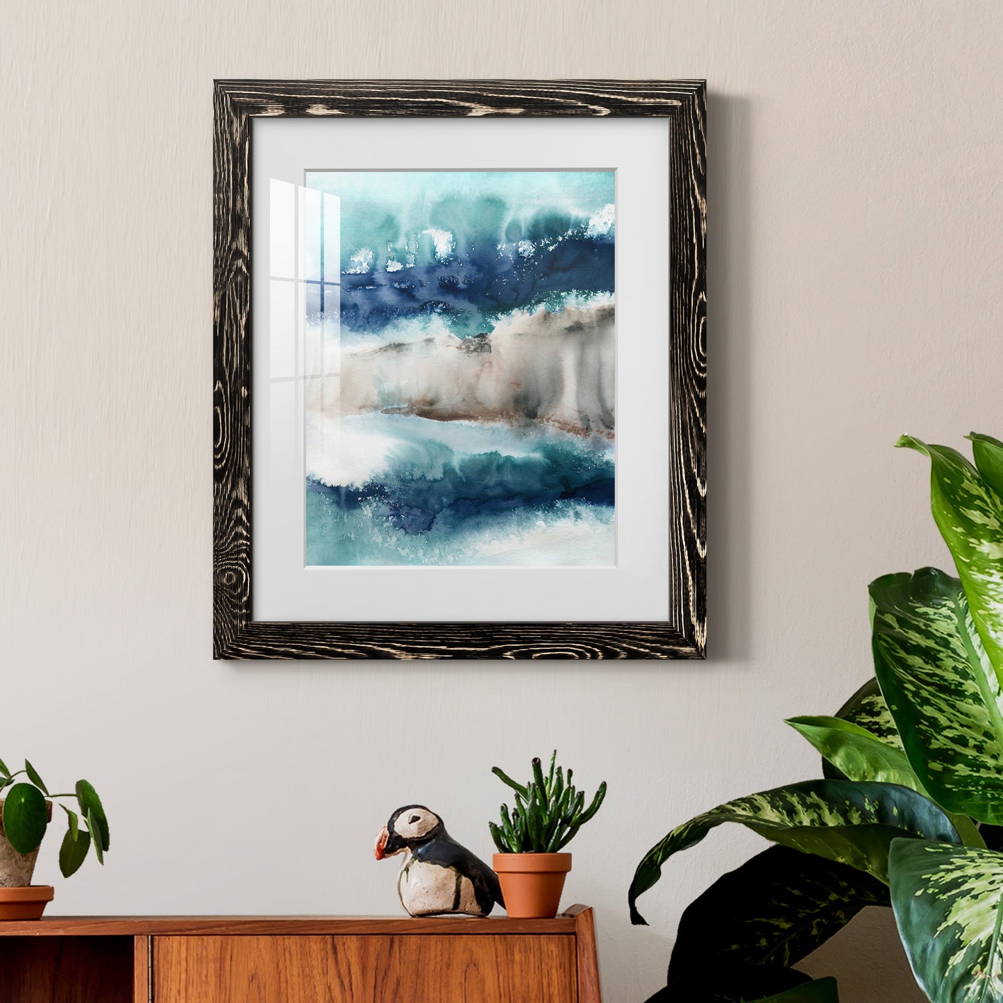 Shifting Sands - Premium Framed Print - Distressed Barnwood Frame - Ready to Hang