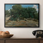 Fontainebleau: Oak Trees at Bas-Bréau, c. 1830-1835 - Floater Framed Canvas Print