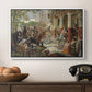 Onslaught of the Tartars, c. 1938 - Floater Framed Canvas Print