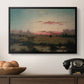 The Marshes at Rhode Island, 1866 - Floater Framed Canvas Print