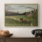 The Chair Factory at Alfortville, 1897 - Floater Framed Canvas Print