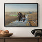 The Old Man and the Child, 1888 - Floater Framed Canvas Print