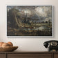 Salisbury Cathedral from the Meadows (Detail), 1831 - Floater Framed Canvas Print