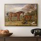 Portrait of Reformer, Blucher, Tory and Crib, Property of Rowland Alston, Esq., M.P., 1835 - Floater Framed Canvas Print