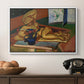 Sculpture and Persian Vase (The Bronze Figure), 1908 - Floater Framed Canvas Print