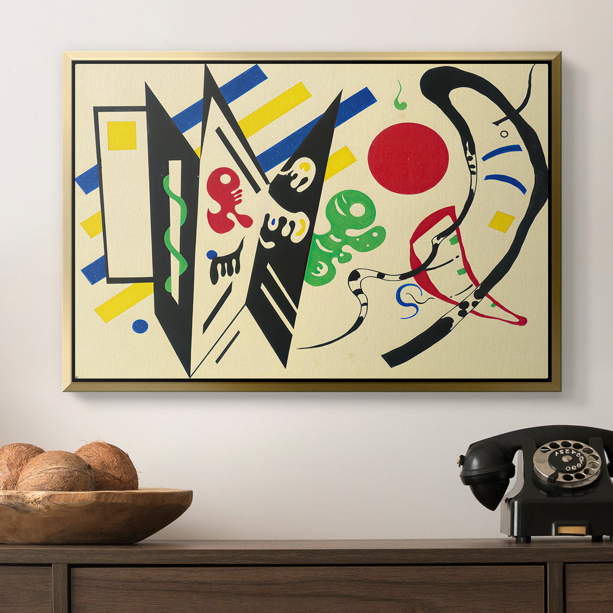 Reciprocity (Réciproque), 1935 - Floater Framed Canvas Print