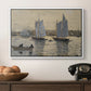 Two Schooners, Gloucester, c. 1880 - Floater Framed Canvas Print