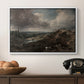Branch Hill Pond, Hampstead Heath, c. 1828 - Floater Framed Canvas Print