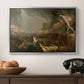 The Course of Empire: Destruction, 1836 - Floater Framed Canvas Print