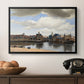 View of Delft, c. 1660-1661 - Floater Framed Canvas Print