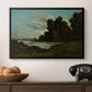 The River Loire at Nevers, 1901 - Floater Framed Canvas Print