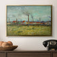 Factories at Clichy, 1887 - Floater Framed Canvas Print