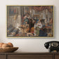 Roman Pilgrims, 1854 - Floater Framed Canvas Print