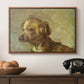 Cliper, the Artist's Dog, 1895 - Floater Framed Canvas Print