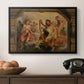 King David Playing the Harp, c. 1627-1628 - Floater Framed Canvas Print