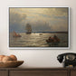 From the Inlet of Oslo, 1874 - Floater Framed Canvas Print