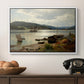 By the Water, 1876 - Floater Framed Canvas Print