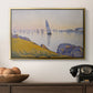 Evening Calm, Concarneau, Opus 220, 1891 - Floater Framed Canvas Print