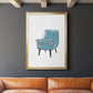 Take a Seat X - Modern Framed Canvas Print