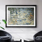 Water Reflections - Modern Framed Art Print