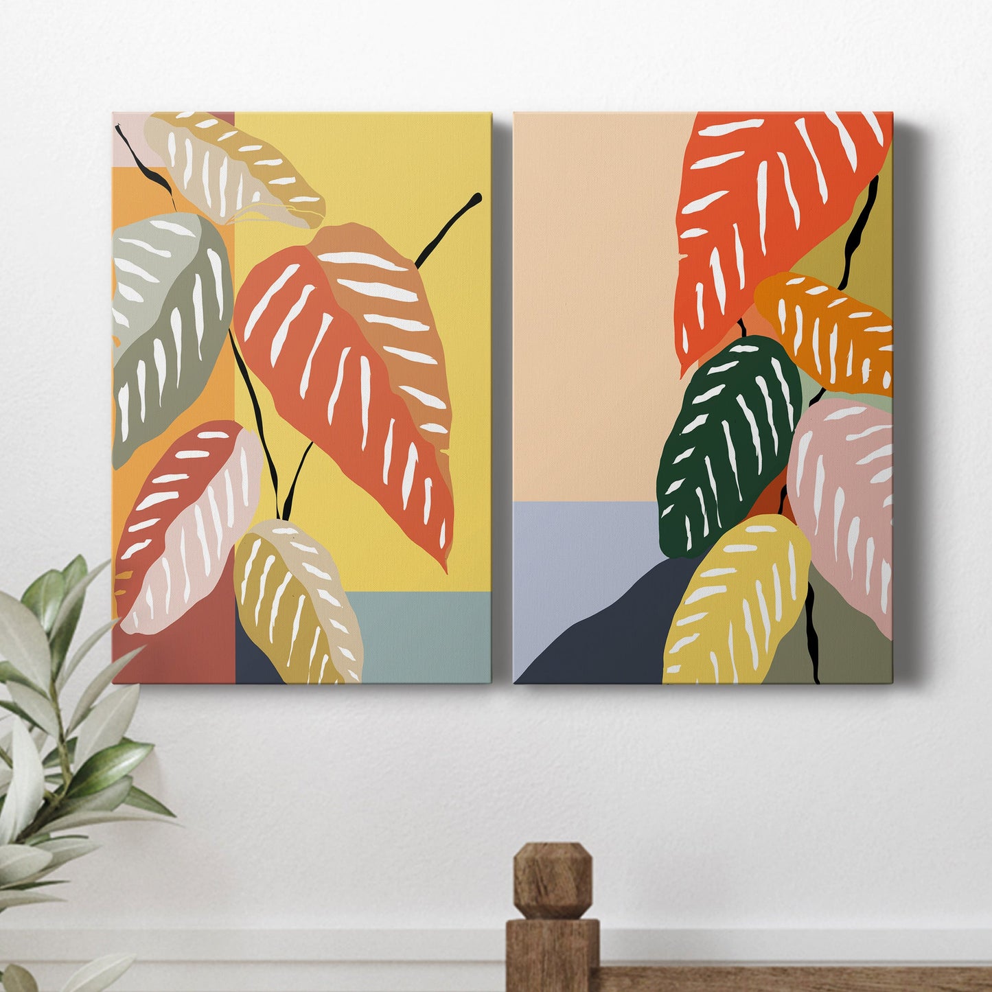 Tropical Plant I Premium Gallery Wrapped Canvas - Ready to Hang