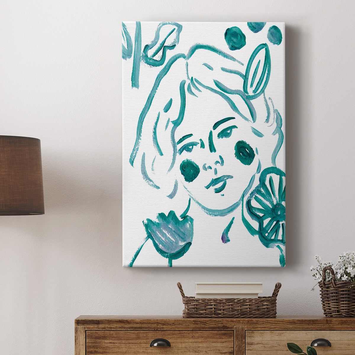 Budding Flower III - Canvas Art Print