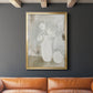 Sunday Blooms - Modern Framed Canvas Print