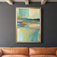 Radiant Horizon I - Modern Framed Canvas Print