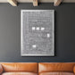 Tedious I - Modern Framed Canvas Print