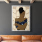 Ethnic Beauty II - Modern Framed Canvas Print