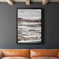 Muted Earth Layers I - Modern Framed Canvas Print