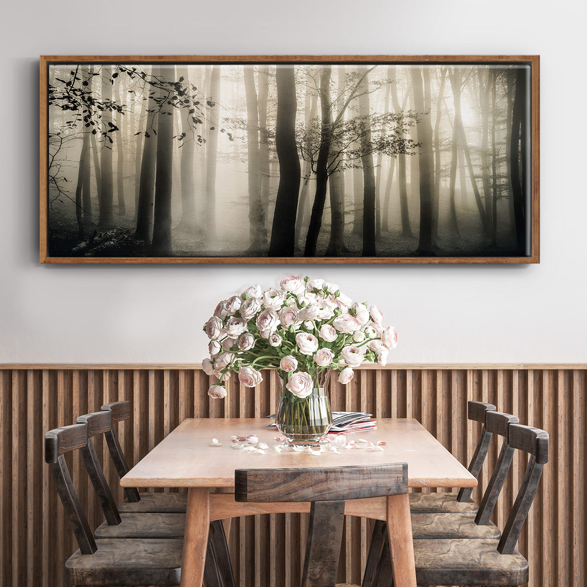 Light is Always There - Floater Framed Canvas Print