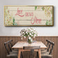 Love Grows Here - Floater Framed Canvas Print