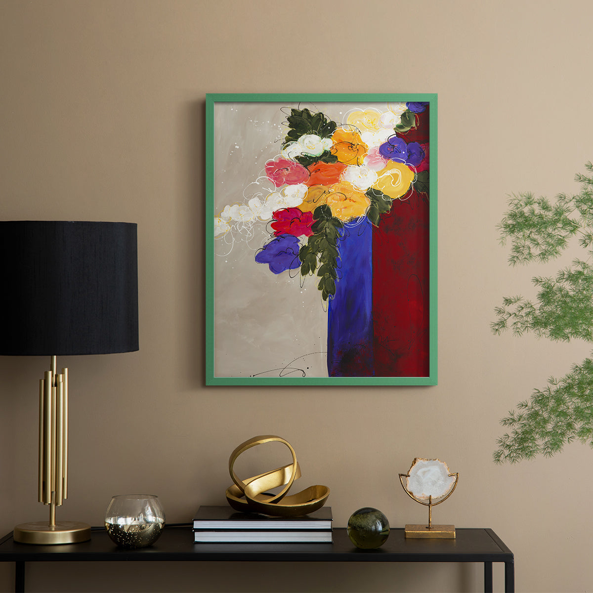 For Me - Restickable Framed Art Print