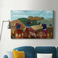 Pheasant Trio in Field Premium Gallery Wrapped Canvas - Ready to Hang